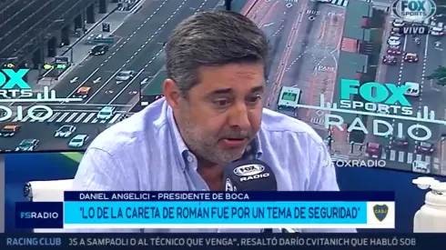 Angelici habló sobre las máscaras y le pegó a Román: "Pensé que había cambiado"