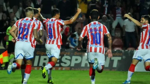 La celebración de los jugadores Tatengues.