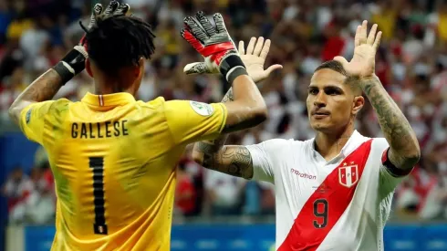 Gallese y Guerrero quedaron segundos en la última Copa América.