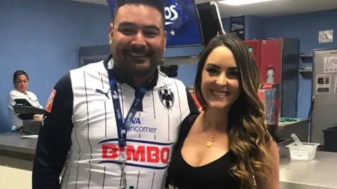 Amuleto Rayado: Patty López de la Cerda conoció el Gigante de Acero y le dio suerte a Monterrey