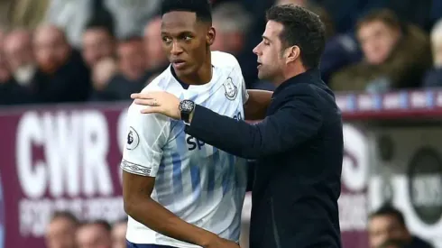 El conmovedor mensaje de Yerry Mina a su técnico tras ser despedido del Everton