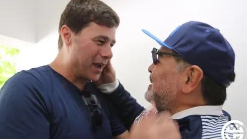 Pochettino fue al Bosque para ver al Gimnasia de Maradona
