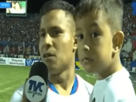 Estaba festejando el campeonato y le agradeció a su mujer por algo insólito