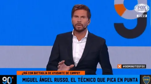 Vignolo: "Olvídense de un Heinze, el técnico de Boca ya está"