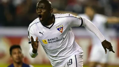 Cristian Martínez Borja en Liga de Quito.