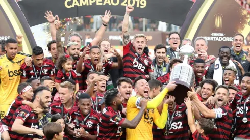 Flamengo, reciente campeón de la Copa Libertadores.