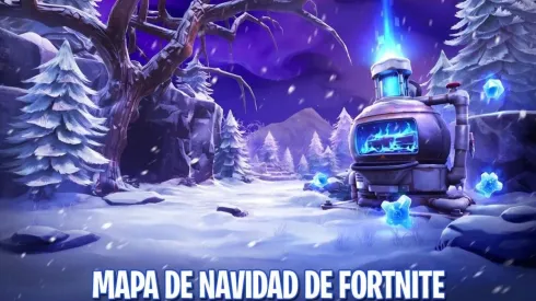 Se filtra el mapa nevado para el nuevo evento de Navidad de Fortnite