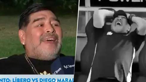 A Maradona le preguntaron por su caída con Gimnasia: "¡Soy Iron Man!"