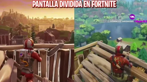 La pantalla dividida llega a Fortnite ¡Ya puedes jugar con un amigo en la misma consola!