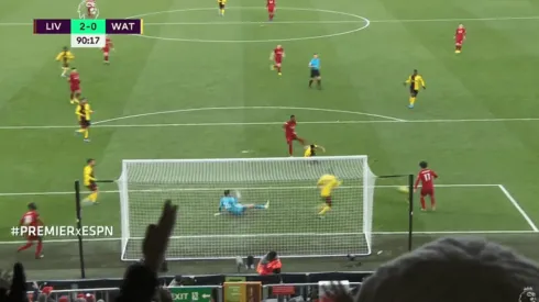 Lo que le faltaba: Salah metió un golazo ¡de taco y de caño!