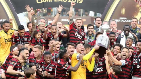 Flamengo, reciente campeón de la Copa Libertadores de América.