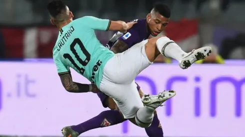 Lautaro Martínez marcó un tanto pero se lo anularon.