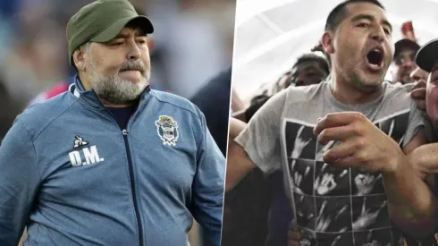 Maradona, durísimo contra Riquelme: "Con el vestuario no se maneja un club"