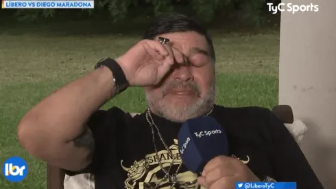 Lloramos todos: la emoción de Maradona al recordar a su madre