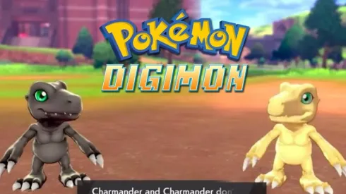 Diseñan un mod que inculye ¡Digimon en Pokémon Espada y Escudo!