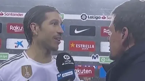 Sergio Ramos explotó después del Clásico contra el arbitraje por los penales