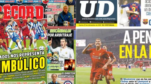 Se quedó en la puerta de la gloria: las portadas del triunfo de Liverpool sobre el final contra Rayados