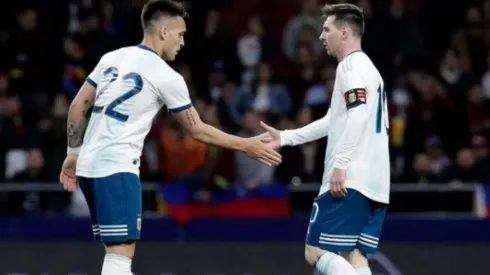 Lautaro Martínez: "Jugar con Messi es un privilegio"