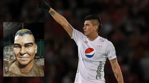 El ídolo del pueblo: le hacen estatua a Michael Rangel