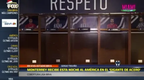 Así están el vestidor y la cancha de Rayados a horas de la Final