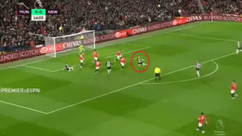 Sorpresa en Old Trafford: Newcastle castigó al United con una contra letal