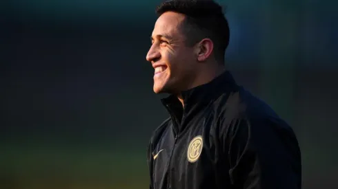 Se va recuperando: Alexis Sánchez volvió a entrenar en el Inter