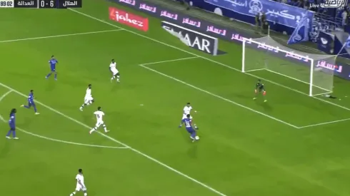 Carrillo marcó el séptimo gol del partido del Al Hilal.