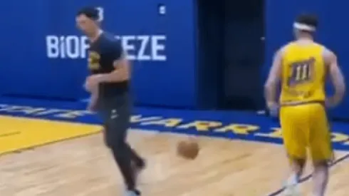 Vídeo de Klay Thompson se hace viral y devuelve esperanza a los Warriors