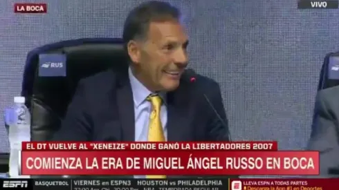 Miguel Ángel Russo: "Ojalá me toque ganar la Copa Libertadores"
