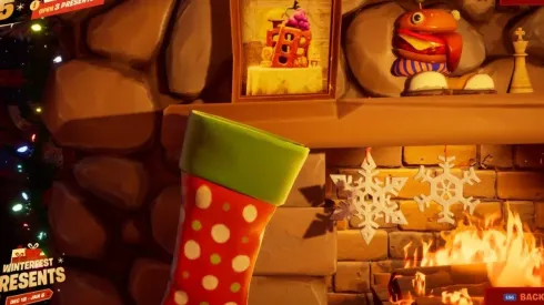 Como solucionar el bug del calcetín navideño vacío en Fortnite fácilmente