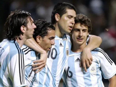 Un jugador brasileño lleva el nombre de dos ídolos de River y Boca