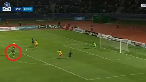 La resolución de Edinson Cavani.