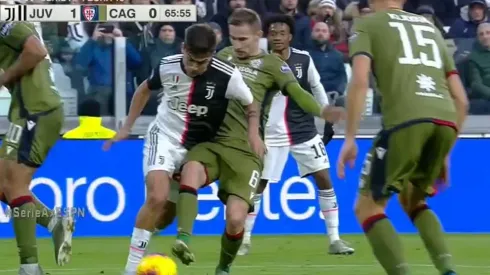 Dybala metió un jugadón, le hicieron penal y Cristiano lo cambió por gol