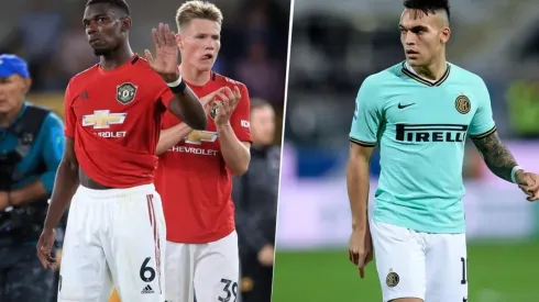 ¿El bombazo del verano? El United pidió a Lautaro para desprenderse de Pogba