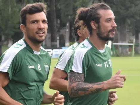 Falcioni elogió el estado físico de Osvaldo: "Está en línea, está perfecto"