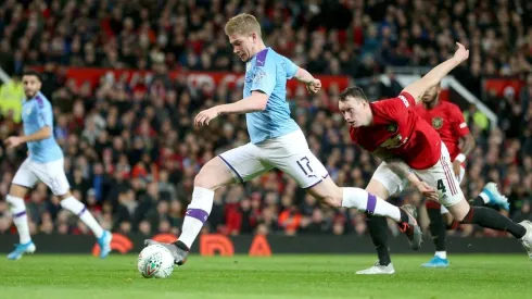 De Bruyne contó que el City solo trabajó 15 minutos para el partido vs. el United