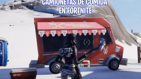 Donde están las Camionetas de Comida en Fortnite - Desafíos Cura vs Toxina