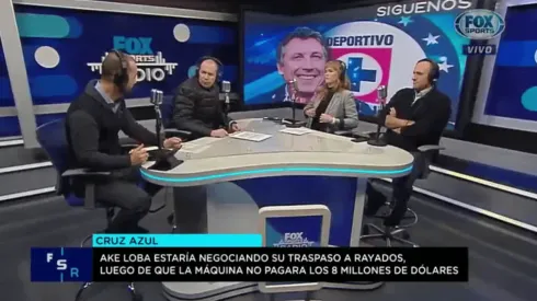 La discusión en Fox Sports fue por la cantera de Cruz Azul