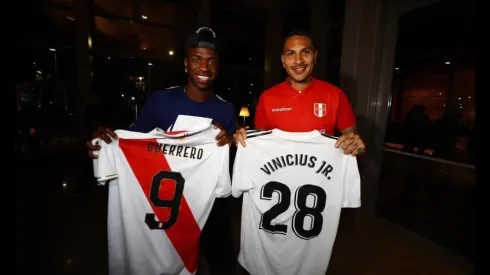 Guerrero y Vinicius jugaron juntos en el Flamengo.