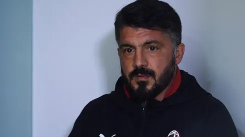 Gattusso no puede encontrar el equipo en Napoli.