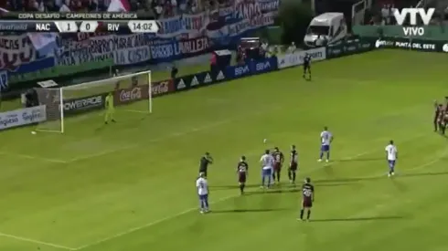 Nacional no perdona: Bergessio puso el 2 a 0 contra River de penal