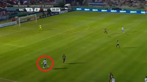 Desde ahí arrancó Brian Ocampo.