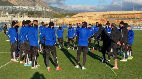 Emelec en medio de su pretemporada.