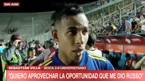 Sebastián Villa: "Boca es el club más grande de América"