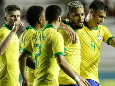 Qué canal transmite Brasil vs. Perú por el Preolímpico Sudamericano Sub 23