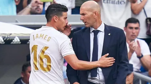 Zidane explicó por qué no convocó a James Rodríguez