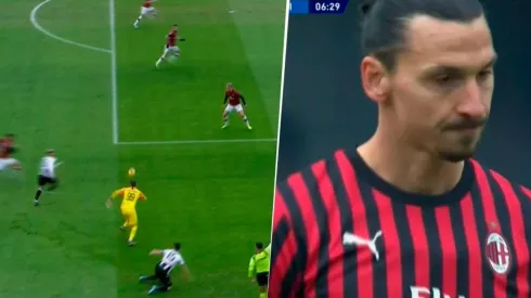 El insólito error de Donnarumma que provocó el fastidio de Zlatan