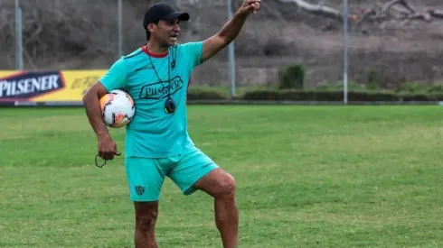 Fabián Bustos, entrenador de Barcelona Sporting Club.