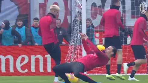 Está intacto: el video de Zlatan dominando la pelota que se hizo viral