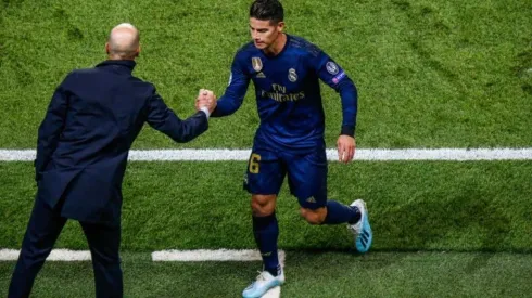 ¿La última oportunidad para James? Zidane lo volvería a tener cuenta